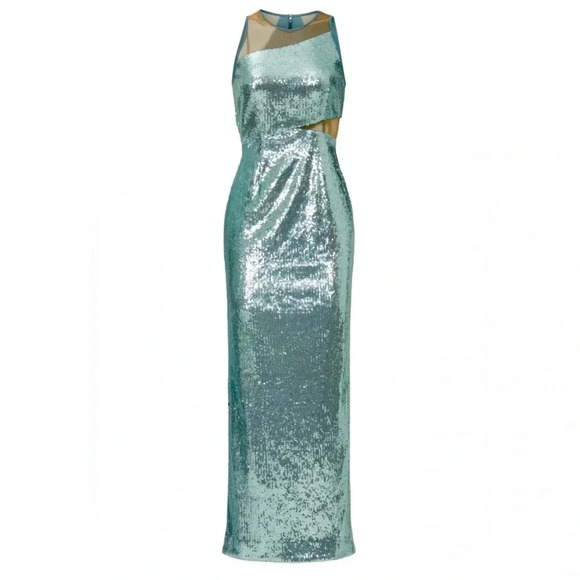 toccin Dresses & Skirts - Toccin Sequin Cut Out Gown
